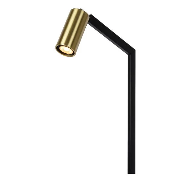 Lucide SYBIL - Lampadaire / lampe de lecture - 1xGU10 - Noir - détail 1